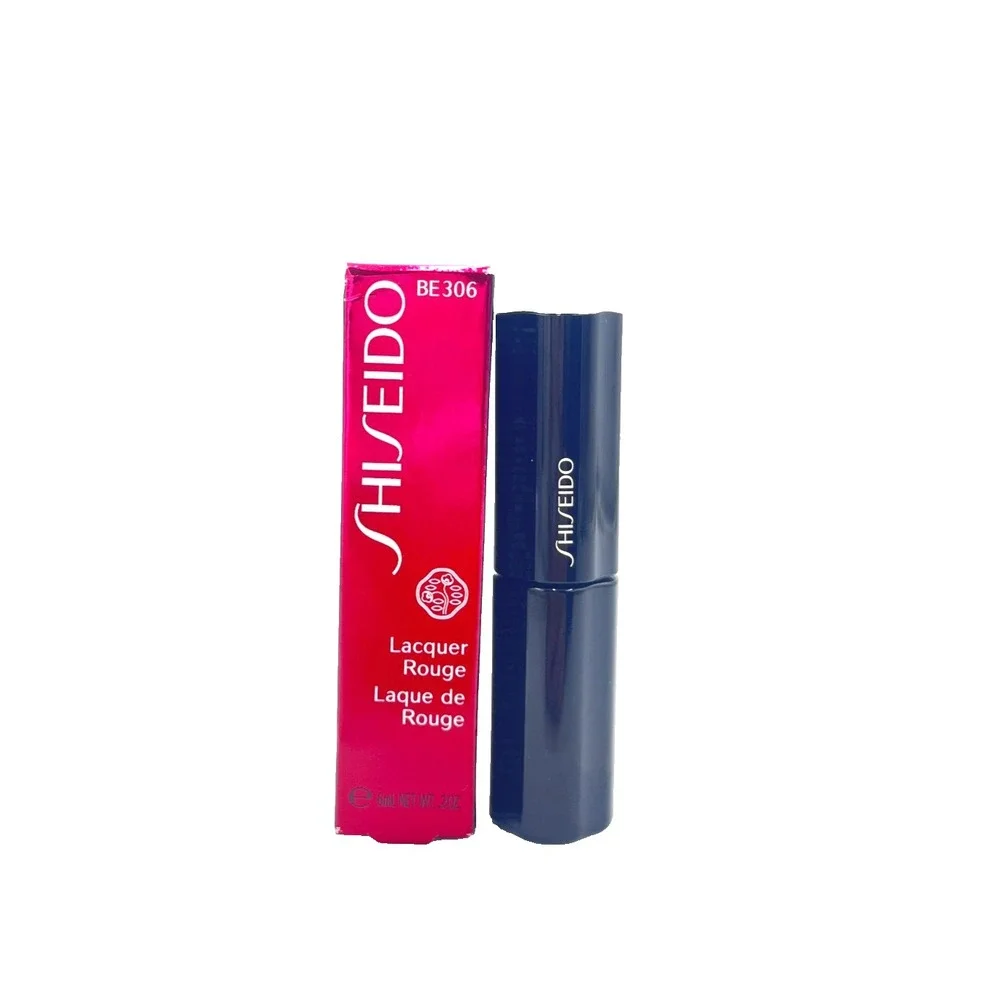 Shiseido Lacquer Rouge Liquid‎ Lip Color BE306 0.2oz / 6ML
